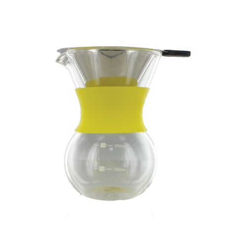 Cafetière solitaire 20cl jaune